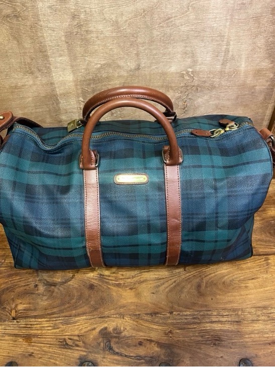 Polo Ralph Lauren - Green Tartan Duffle Bag
